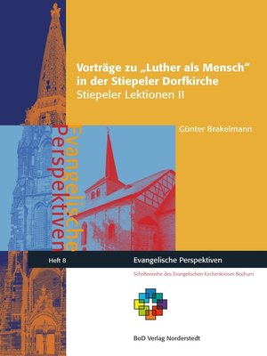 cover image of Vorträge zu Luther als Mensch in der Stiepeler Dorfkirche